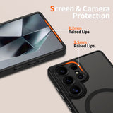 Samsung Galaxy S25 Ultra Tech-Protect MagCam Skal - MagSafe Kompatibelt - Matt Svart