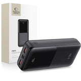 Tech-Protect Powerbank 20000mAh – Snabbladdning med 22.5W - Svart