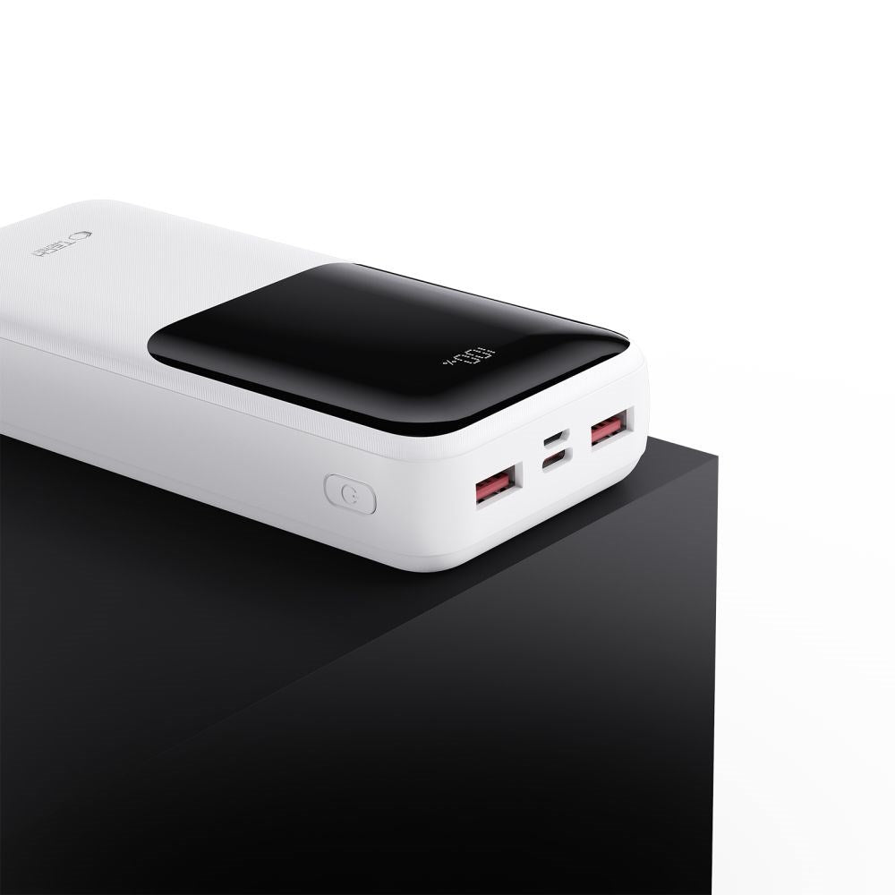 Tech-Protect Powerbank 20000mAh – Snabbladdning med 22.5W - Vit