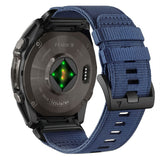 Universal Garmin 22mm QuickFit Tech-Protect Classic Nylon Armband - Blå