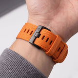 Universal Garmin 22mm QuickFit Tech-Protect Classic Nylon Armband - Orange