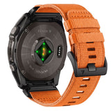 Universal Garmin 26mm QuickFit Tech-Protect Classic Nylon Armband - Orange