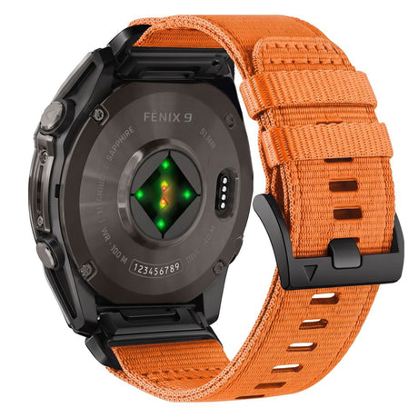 Universal Garmin 26mm QuickFit Tech-Protect Classic Nylon Armband - Orange