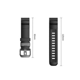 Universal Garmin 22mm QuickFit Tech-Protect Motion Klockarmband - Svart
