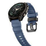 Universal Garmin 22mm QuickFit Tech-Protect Motion Klockarmband - Blå