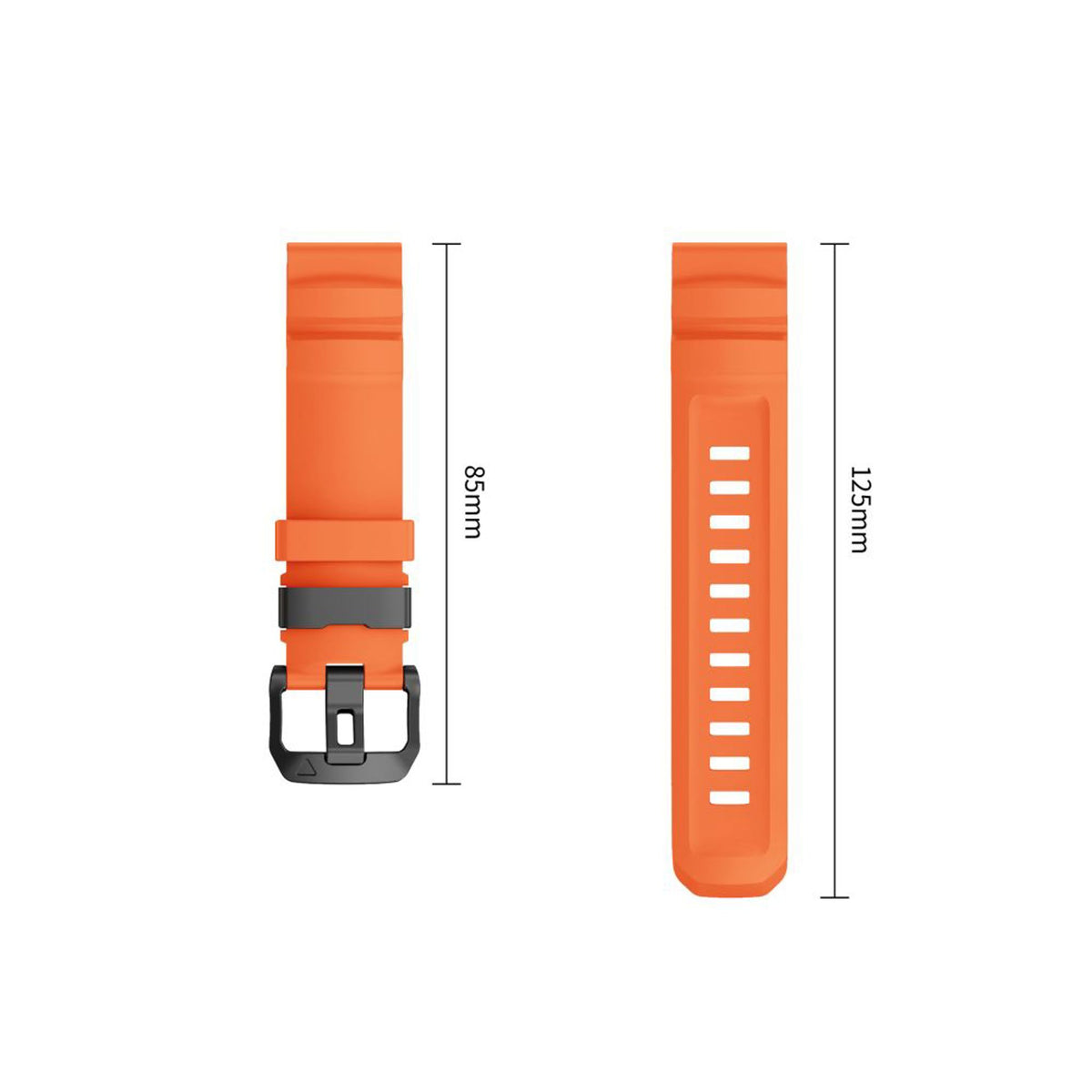 Universal Garmin 22mm QuickFit Tech-Protect Motion Klockarmband - Orange