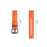 Universal Garmin 26mm QuickFit Tech-Protect Motion Klockarmband - Orange