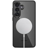Samsung Galaxy S26 Tech-Protect MagMat Skal - MagSafe Kompatibel - Genomskinlig / Svart