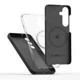 Samsung Galaxy S26+ (Plus) Tech-Protect Silikon Skal - MagSafe Kompatibelt - Svart