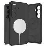 Samsung Galaxy S26+ (Plus) Tech-Protect Silikon Skal - MagSafe Kompatibelt - Svart