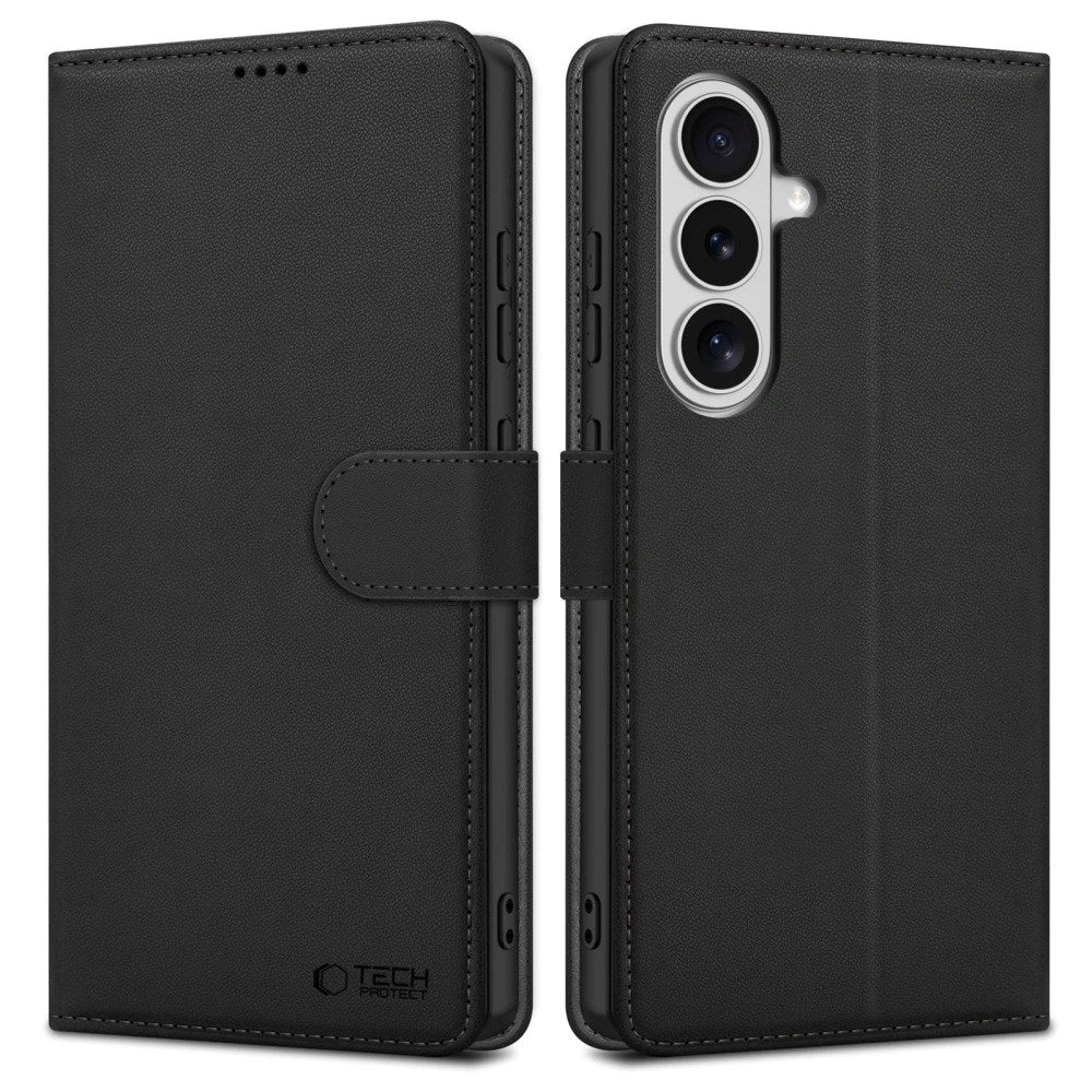 Samsung Galaxy S26+ (Plus) Tech-Protect Fodral med Plånbok - Svart