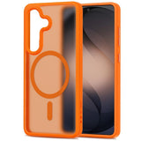 Samsung Galaxy S26 Tech-Protect MagMat Skal - MagSafe Kompatibel - Matt Orange