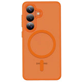 Samsung Galaxy S26 Tech-Protect MagMat Skal - MagSafe Kompatibel - Matt Orange
