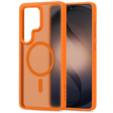 Samsung Galaxy S26 Ultra Tech-Protect MagMat Skal - MagSafe Kompatibel - Matt Orange