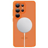Samsung Galaxy S26 Ultra Tech-Protect MagMat Skal - MagSafe Kompatibel - Matt Orange