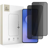Samsung Galaxy A37 / A57 / S25 FE Tech-Protect Glass Spy+ Skärmskyddsglas - Privacy Funktion - 2 st. - Genomskinlig