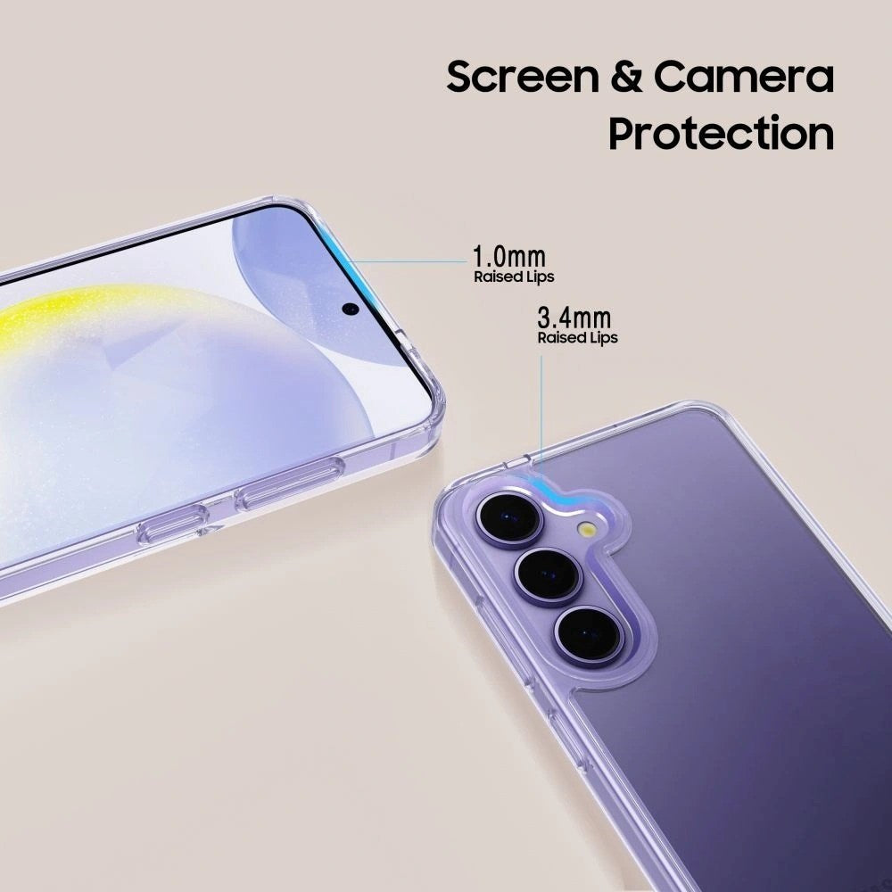 Samsung Galaxy A57 Tech-Protect Flexair Hybrid Skal - Genomskinlig
