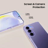 Samsung Galaxy A57 Tech-Protect Flexair Hybrid Skal - Genomskinlig