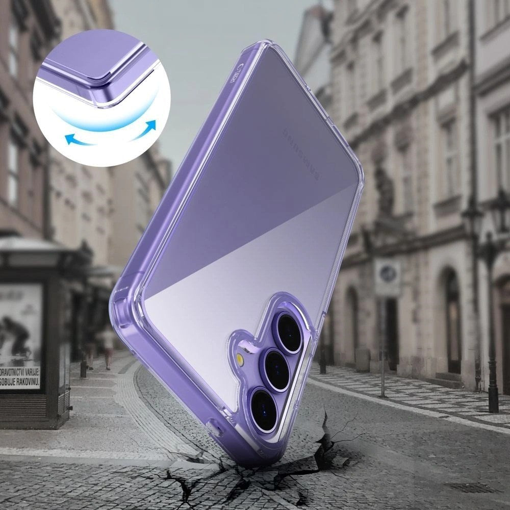 Samsung Galaxy A57 Tech-Protect Flexair Hybrid Skal - Genomskinlig