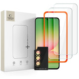 Samsung Galaxy A37 Tech-Protect Easy Set+ Skyddsset m. Skärmskyddsglas & Kameralinsskyddsglas - Genomskinlig