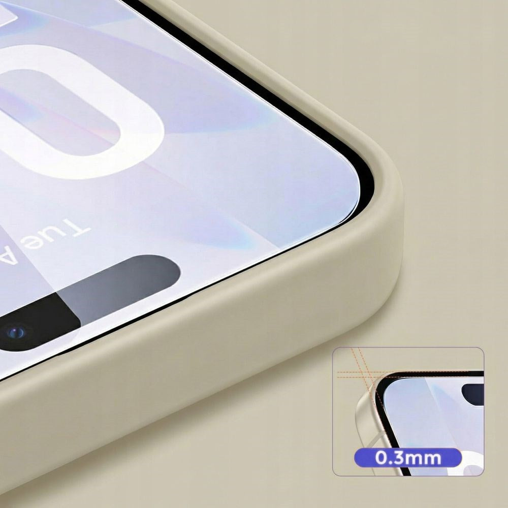 Google Pixel 10a / 9a Tech-Protect Glass Fit+ Härdat Skärmskyddsglas - 2 st - Genomskinlig / Svart Kant