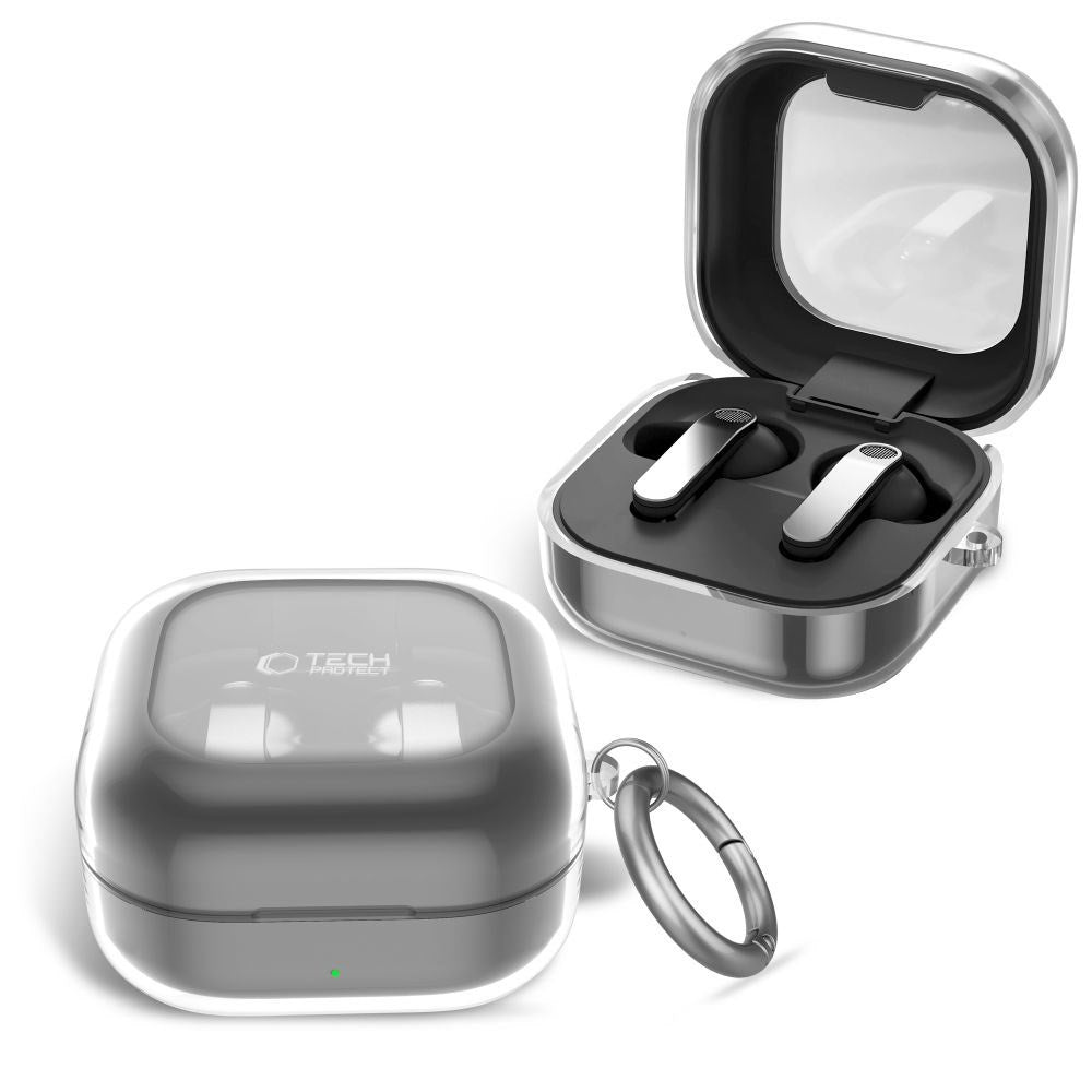 Samsung Galaxy Buds 4 / 4 Pro Tech-Protect Flexair-Fodral - Genomskinlig