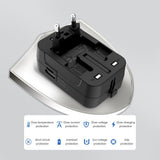 Tech-Protect TA300 Reseadapter - EU / UK / US / AU - Svart