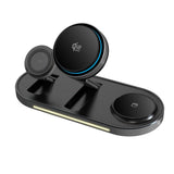 Tech-Protect A51 ARCTICBOOST 3-i-1 Trådlös Laddare 25W - MagSafe / Qi2 Kompatibel - Svart