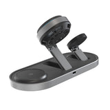 Tech-Protect A51 ARCTICBOOST 3-i-1 Trådlös Laddare 25W - MagSafe / Qi2 Kompatibel - Svart