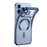 iPhone 18 Pro / 17 Pro Tech-Protect MagFlex Skal - MagSafe Kompatibel - Blå / Transparent