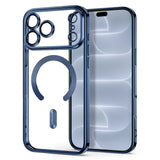 iPhone 18 Pro / 17 Pro Tech-Protect MagFlex Skal - MagSafe Kompatibel - Blå / Transparent