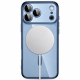 iPhone 18 Pro Max / 17 Pro Max Tech-Protect MagFlex Skal - MagSafe Kompatibel - Blå / Transparent