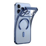 iPhone 18 Pro Max / 17 Pro Max Tech-Protect MagFlex Skal - MagSafe Kompatibel - Blå / Transparent