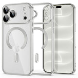 iPhone 18 Pro / 17 Pro Tech-Protect MagFlex Skal - MagSafe Kompatibel - Silver / Transparent
