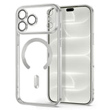 iPhone 18 Pro / 17 Pro Tech-Protect MagFlex Skal - MagSafe Kompatibel - Silver / Transparent