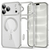 iPhone 18 Pro Max / 17 Pro Max Tech-Protect MagFlex Skal - MagSafe Kompatibel - Silver / Transparent