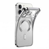 iPhone 18 Pro Max / 17 Pro Max Tech-Protect MagFlex Skal - MagSafe Kompatibel - Silver / Transparent