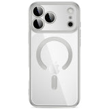 iPhone 18 Pro Max / 17 Pro Max Tech-Protect MagFlex Skal - MagSafe Kompatibel - Silver / Transparent
