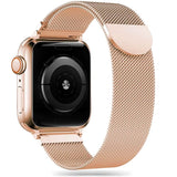 Apple Watch (38/40/SE/41/42mm) Tech-Protect Milanese Rem Rostfritt Stål - Guld