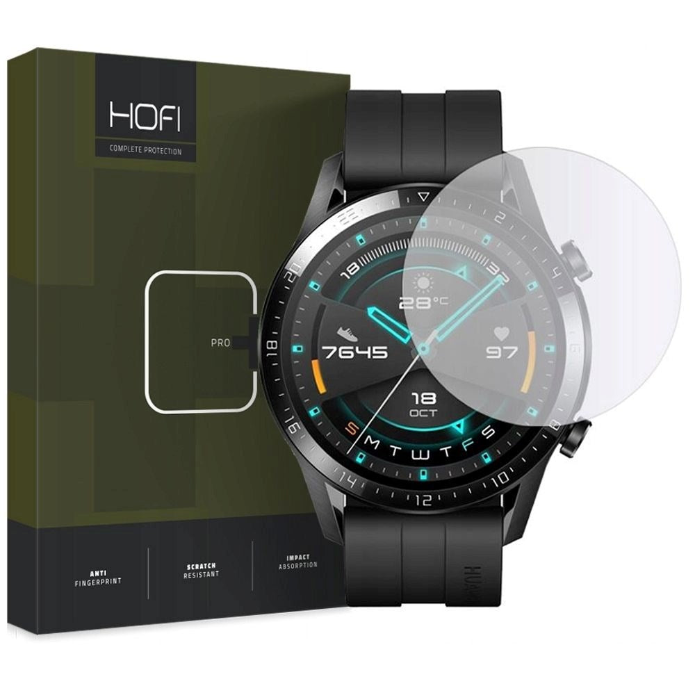 Huawei Watch GT 2 (46) HOFI Skärmskydd 2-pack - Transparent