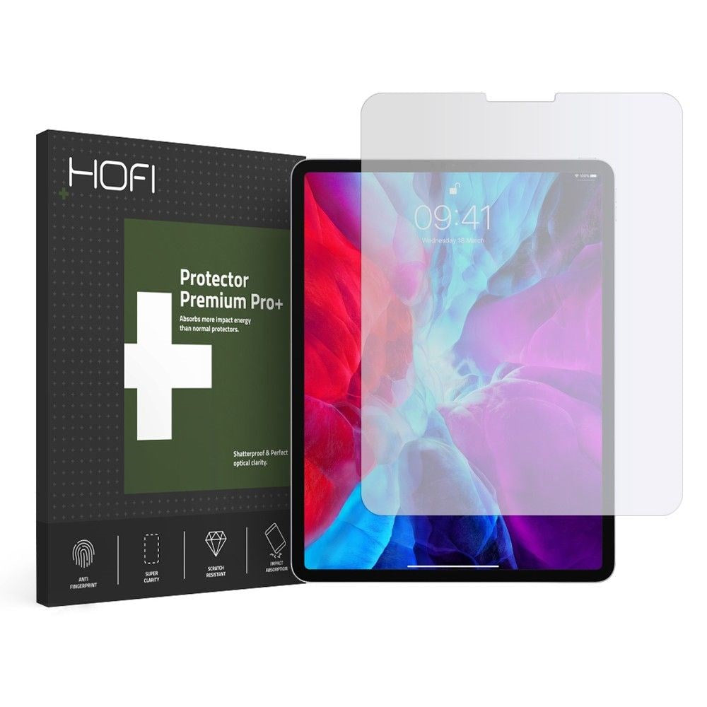 iPad Pro 12.9" (2022 / 2021 / 2020 / 2018) HOFI Premium Protector Pro+ Skärmskydd Härdat Glas 9H