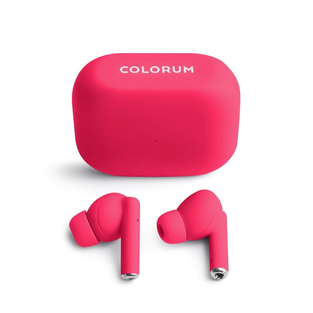 Colorum True Wireless Hörlurar - Magenta
