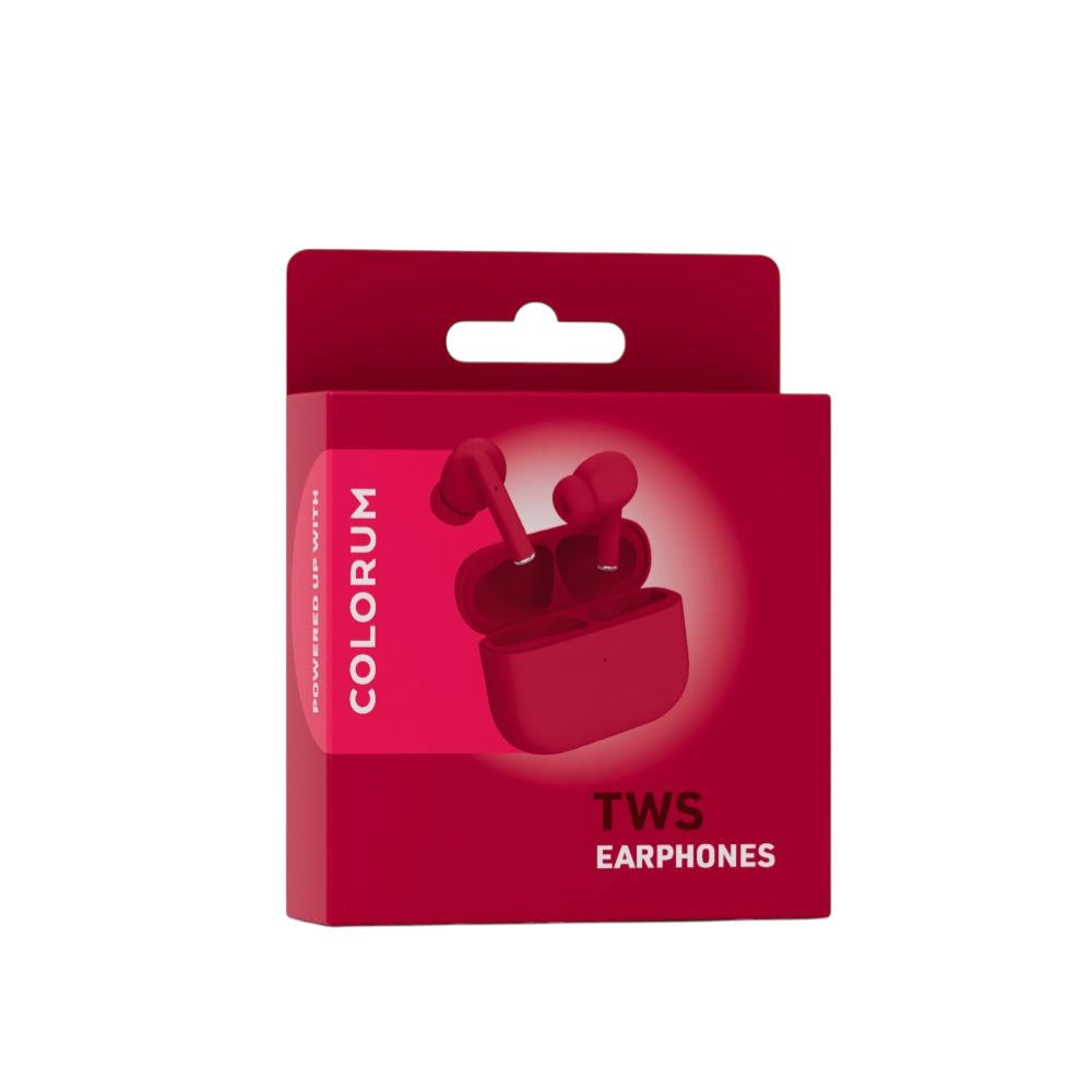 Colorum True Wireless Hörlurar - Magenta