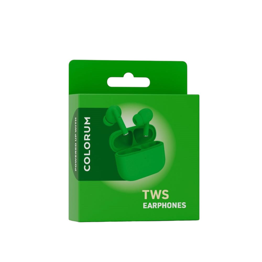 Colorum True Wireless Hörlurar - Green