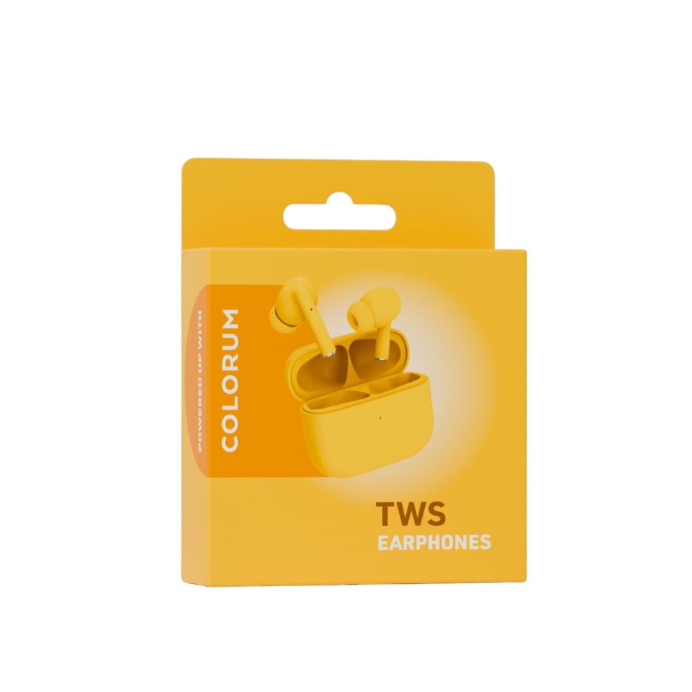 Colorum True Wireless Hörlurar - Yellow