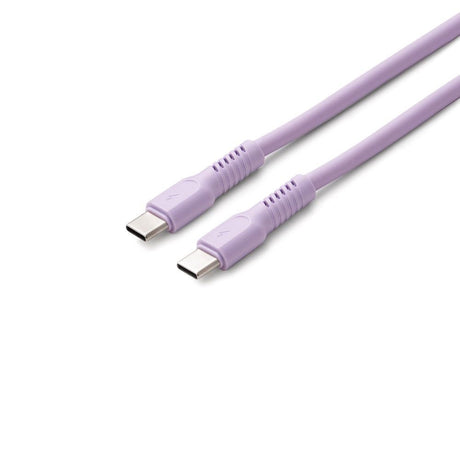 Colorum 60W USB-C till USB-C Kabel - 1.8m - Lavender