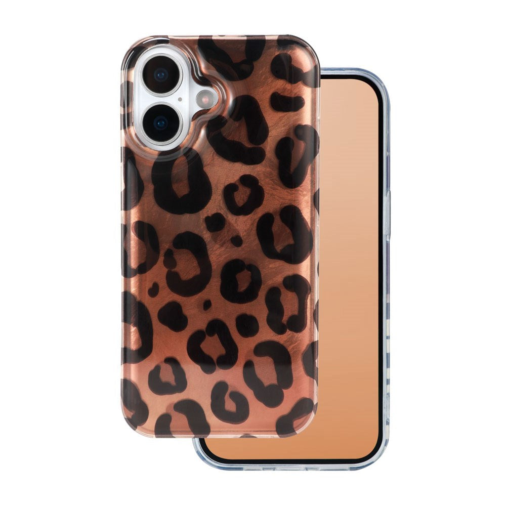 iPhone 16 Flexibelt Plast Skal - Panther