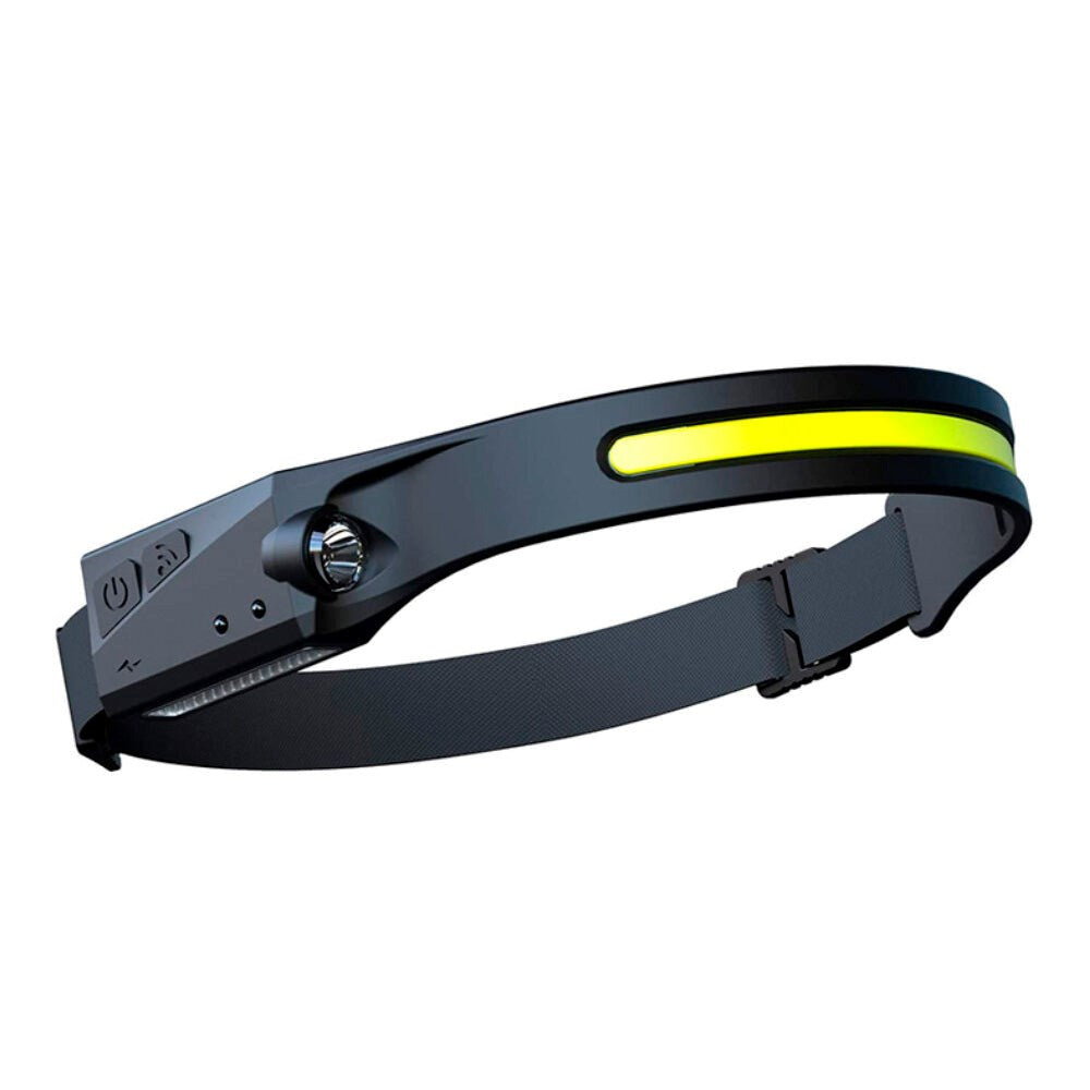 Hurtel LED Pannlampa med Sensor - Svart