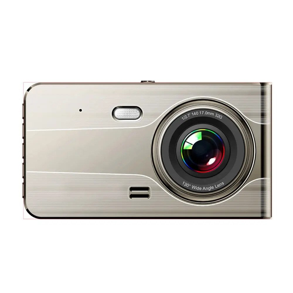 DVR979G Full HD Dashcam för Bil Hurtel med Backkamera - Beige