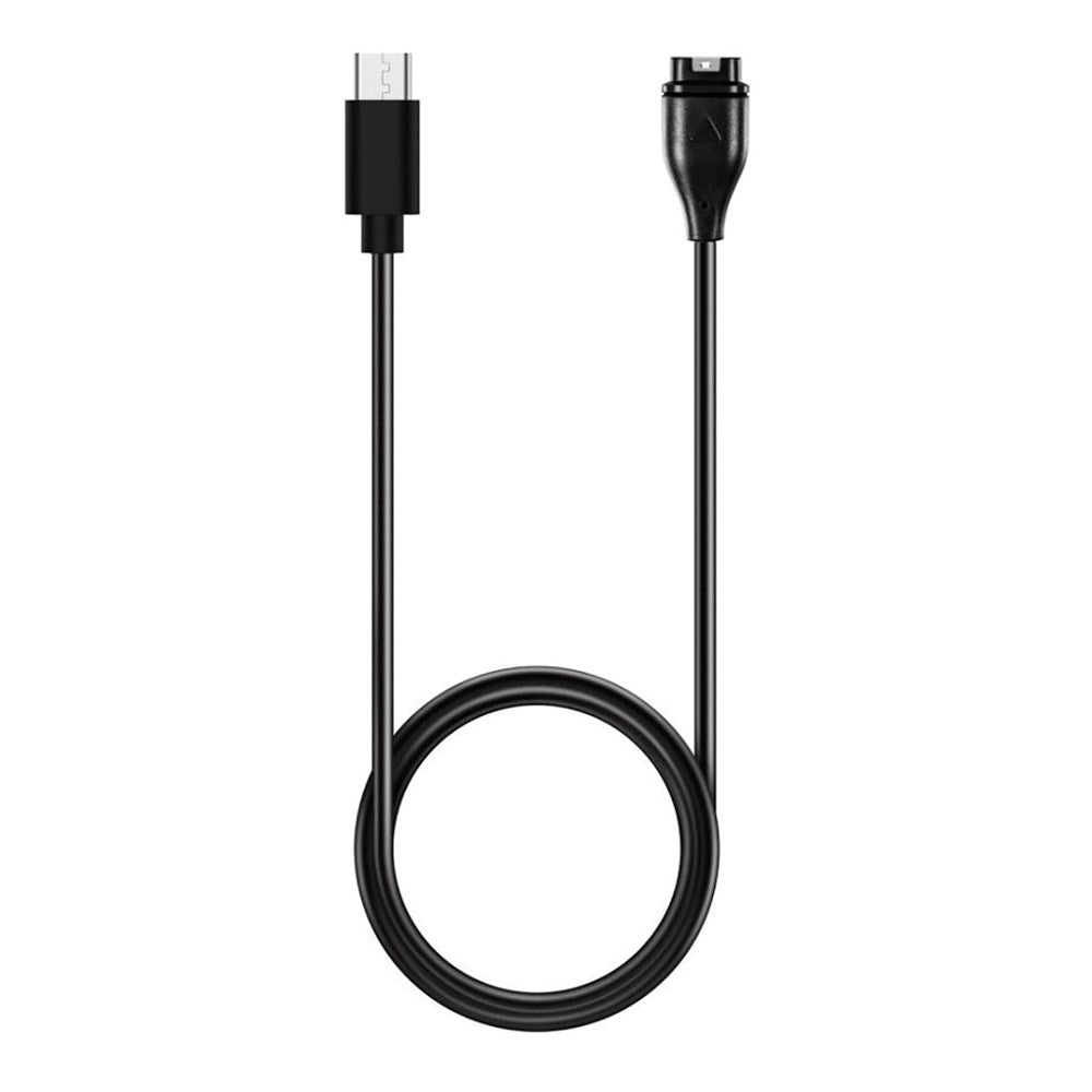 Hurtel Magnetisk USB-C Laddare för Garmin Smartwatch - Svart